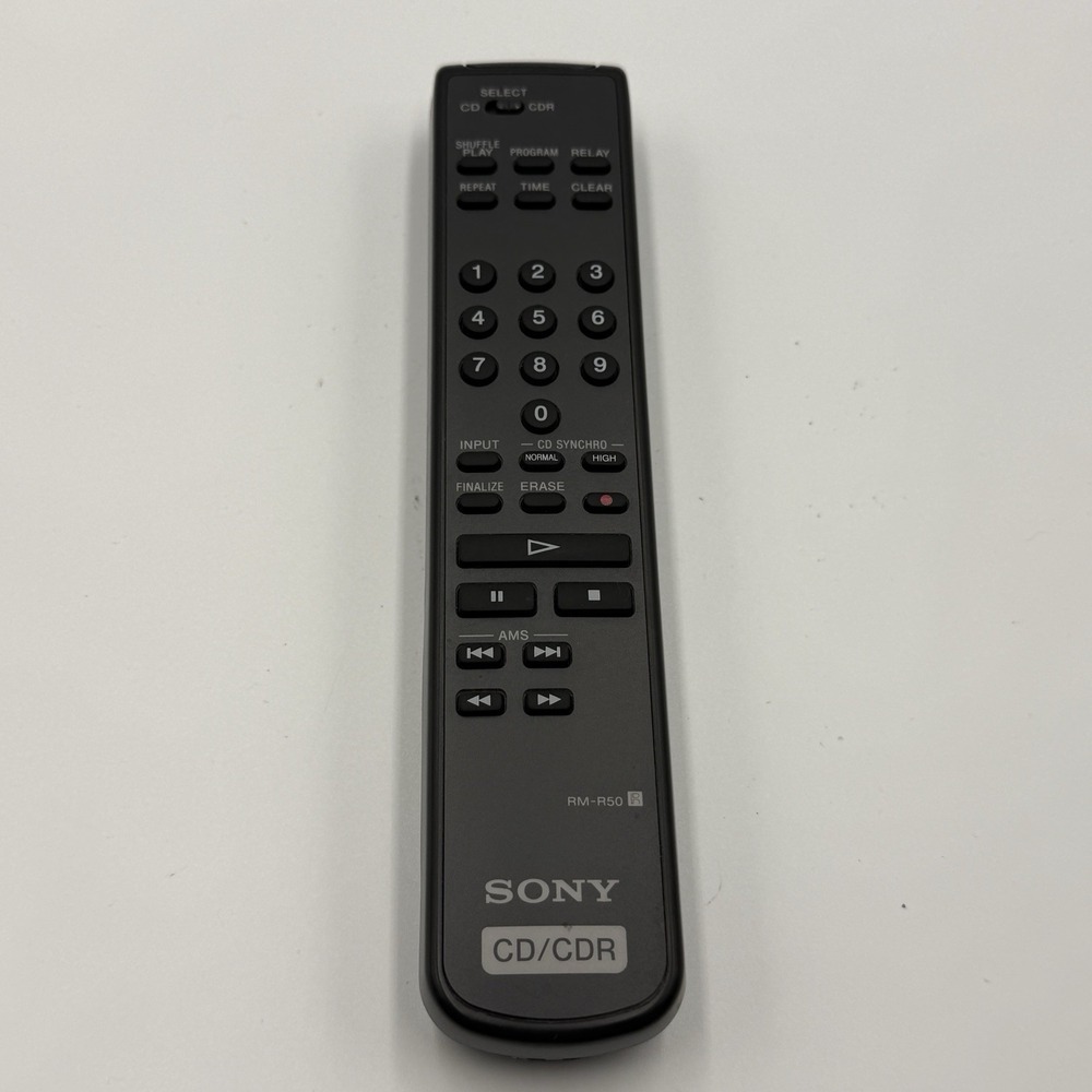 Sony RM-R50 Remote‎ Control for CD/CDR Player Original OEM Replacement UNTESTED